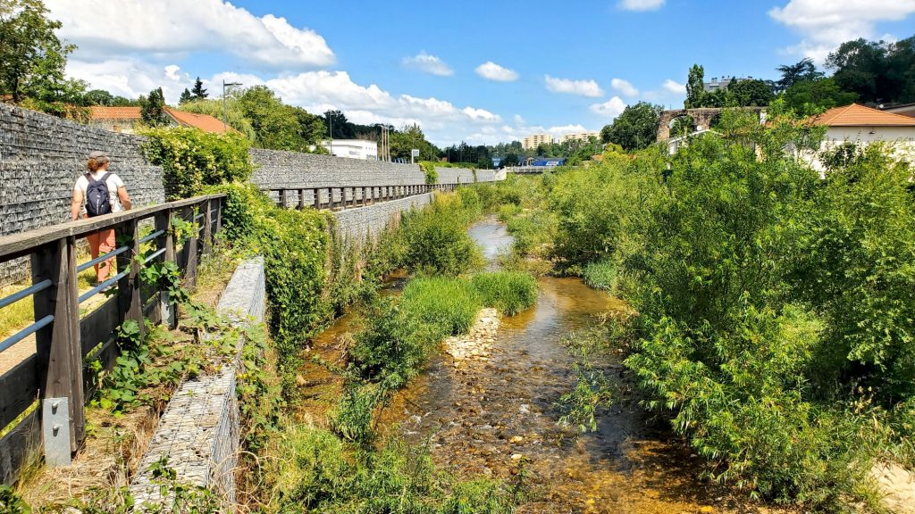 Paysages le long de l'Yzeron