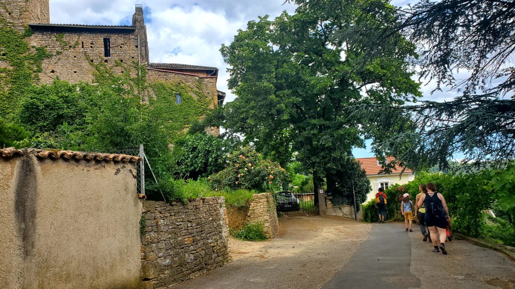 Village sur le parcours
